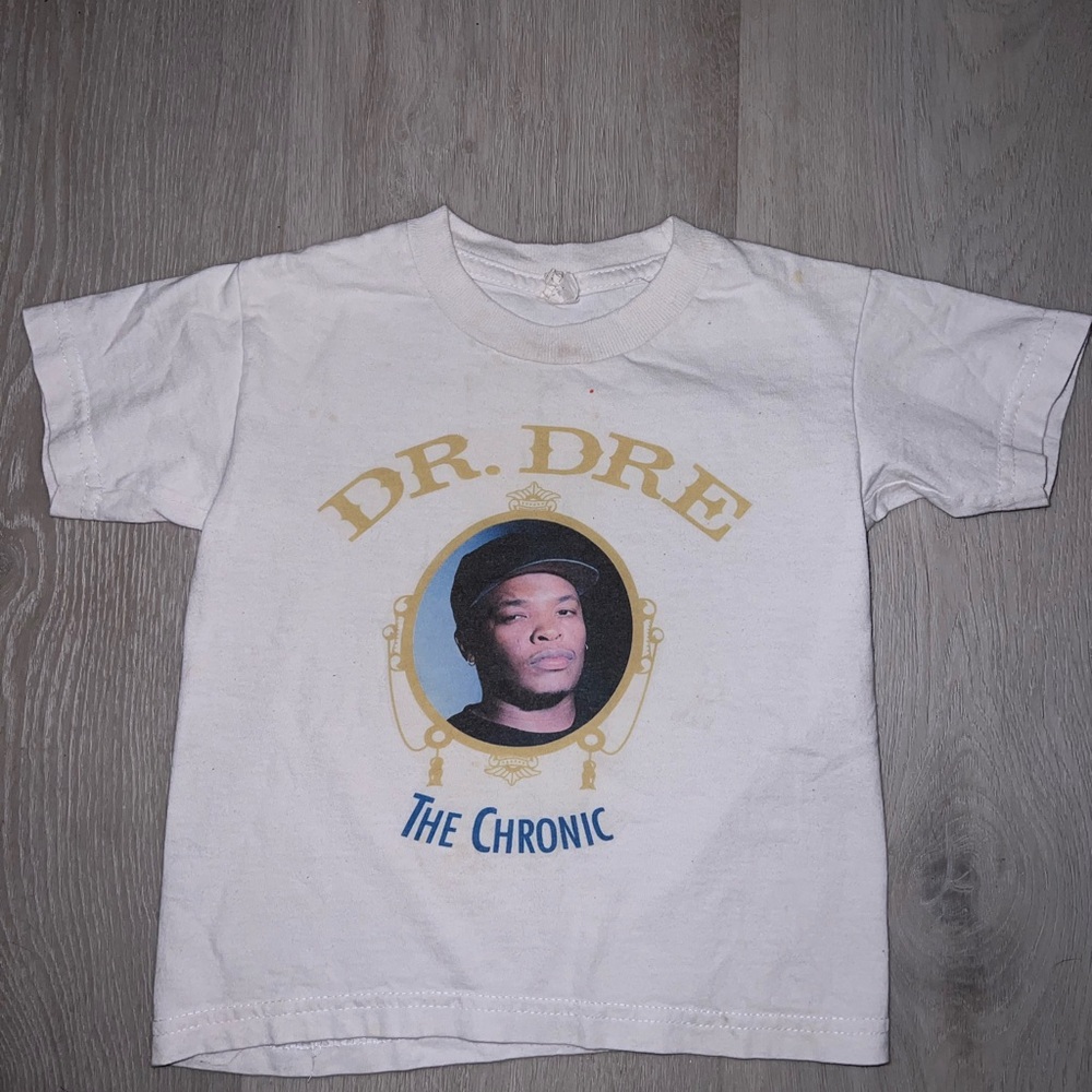 White Dr. Dre The Chronic T-Shirt